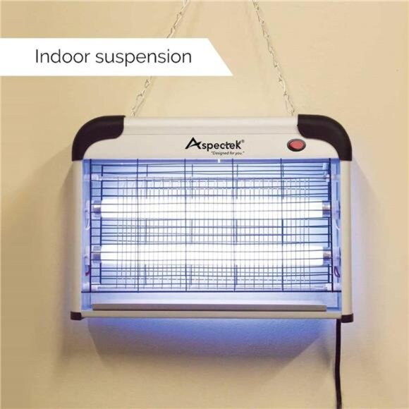 ASPECTEK Insect Killer, Bug Zapper,Powerful 20W Electronic Indoor Fly Zapper, - Picture 6 of 7